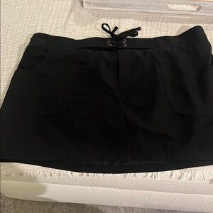 NWT Kona Sol Black Skirt / Bathing suit Bottom Size XL